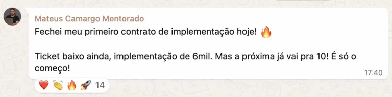 Depoimento de parceiro CAIA