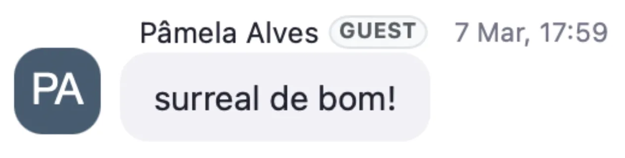 Depoimento de aluno de uma formação do Mateus